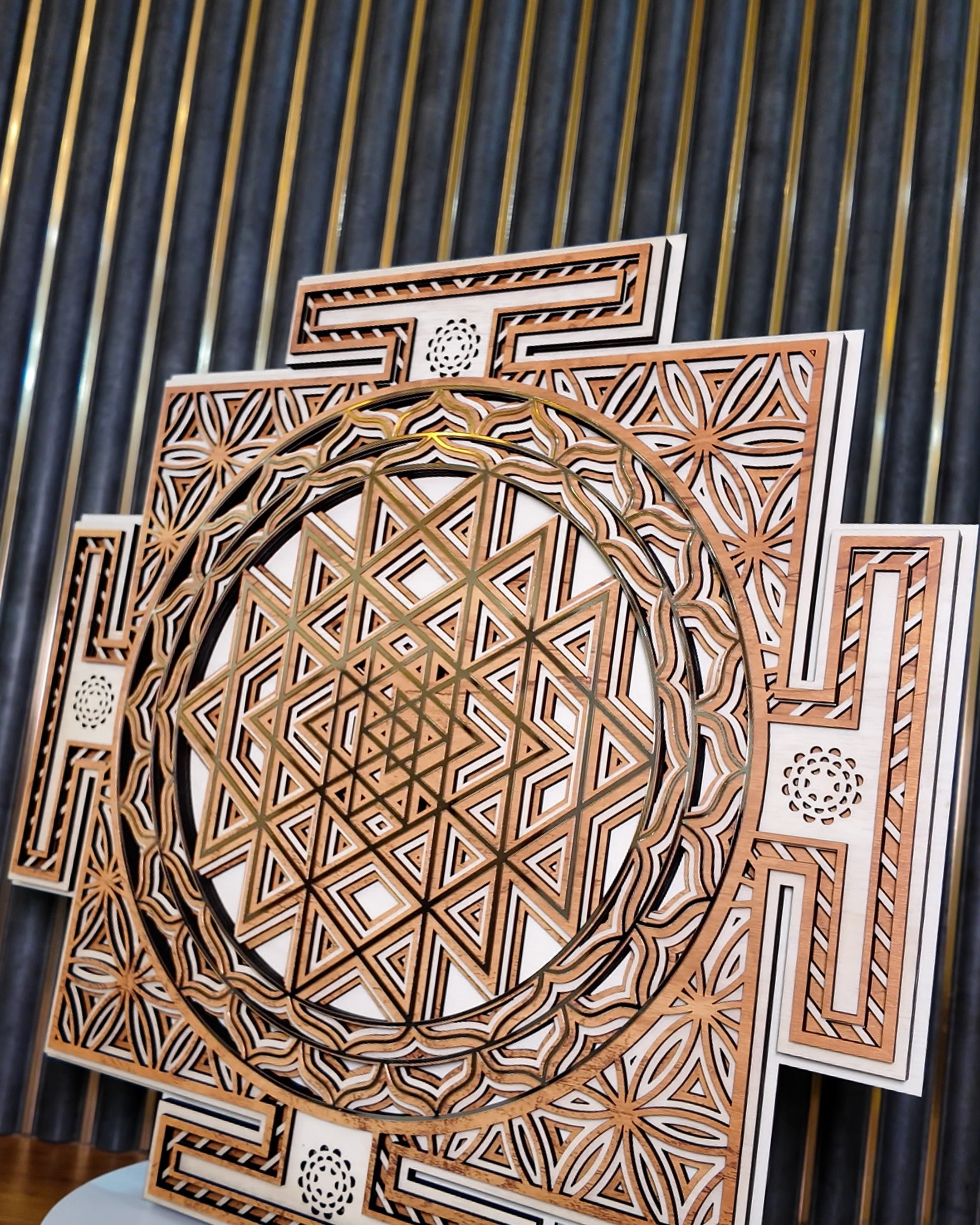Shree Yantra Sacred Wall Art