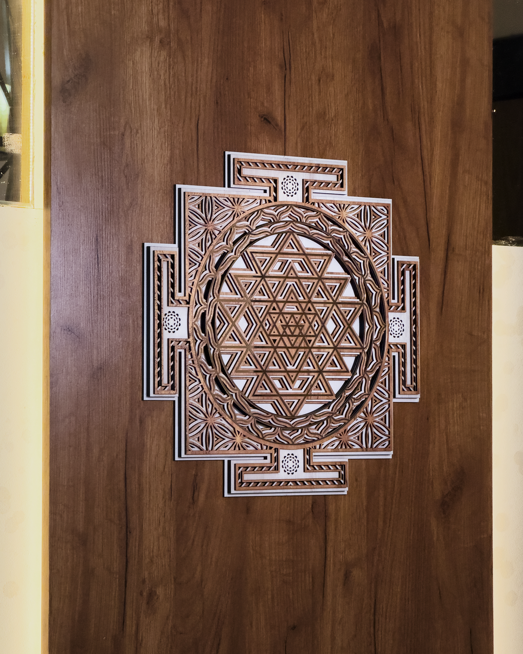 Shree Yantra Sacred Wall Art